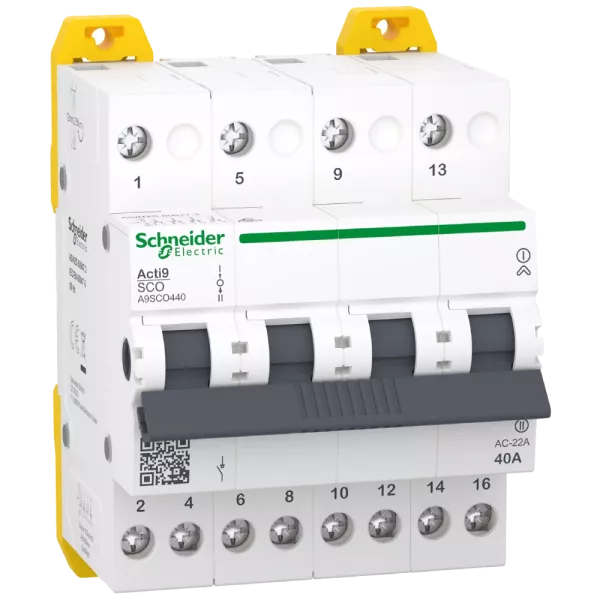 Schneider Electric iSSW Acti9 4P 40A Перемикач 3-х позиційний