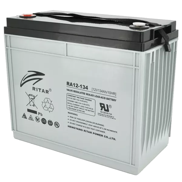 AGM RITAR RA12-13412V 134Ah Акумуляторна батарея