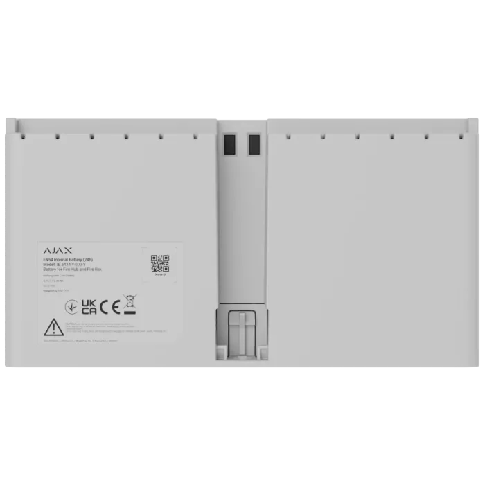 Ajax EN54 Internal Battery (24h) white для Fire Hub і Fire Rex Акумулятор