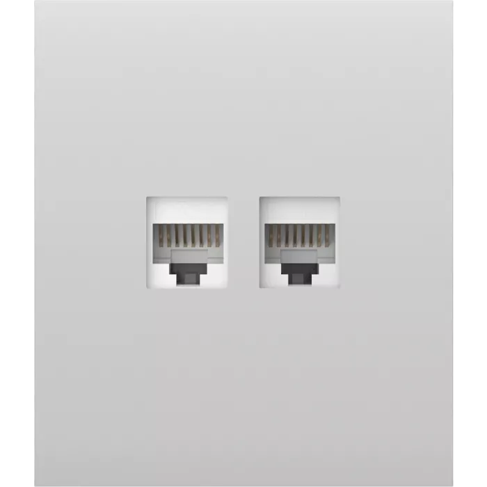 Ajax CenterCover (LAN) white Фронтальна панель