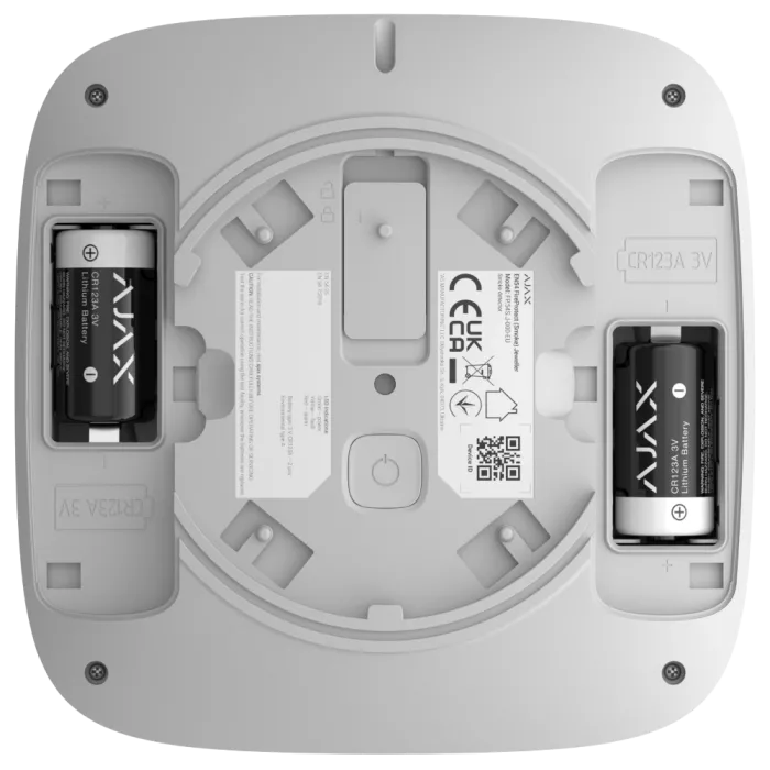Ajax EN54 FireProtect (Smoke) white пожежний димовий Сповіщувач