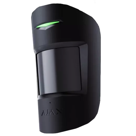 Бездротовий сповіщувач руху з мікрохвильовим сенсором Ajax Superior MotionProtect Plus black Jeweller
