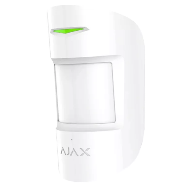 Бездротовий комбінований сповіщувач руху та розбиття скла Ajax Superior CombiProtect white Jeweller
