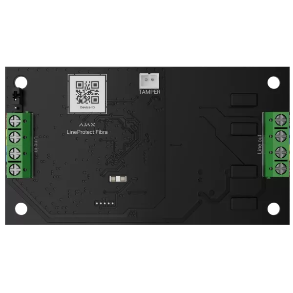 Модуль для захисту пристроїв від короткого замикання та саботажу Ajax Superior LineProtect ASP Fibra