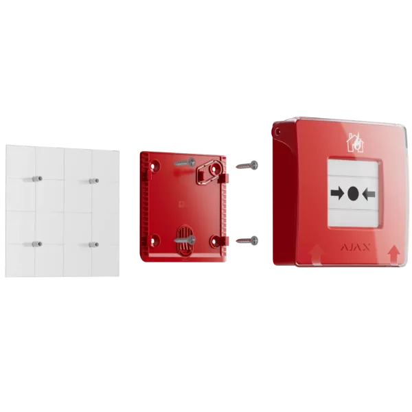 Ajax Manual Call Point (Red) (8EU) ASP Ручний пожежний сповіщувач