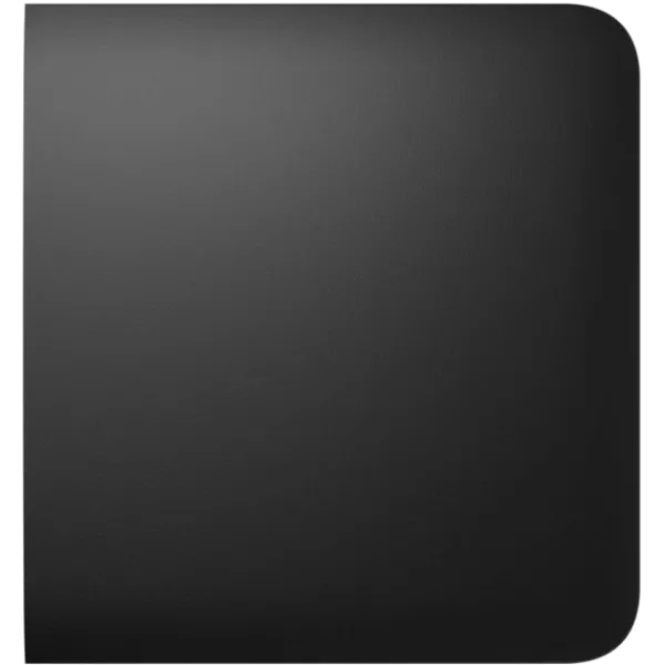 Ajax SideButton (1-gang/2-way) for LightSwitch black Бічна кнопка для одноклавішного або прохідного вимикача