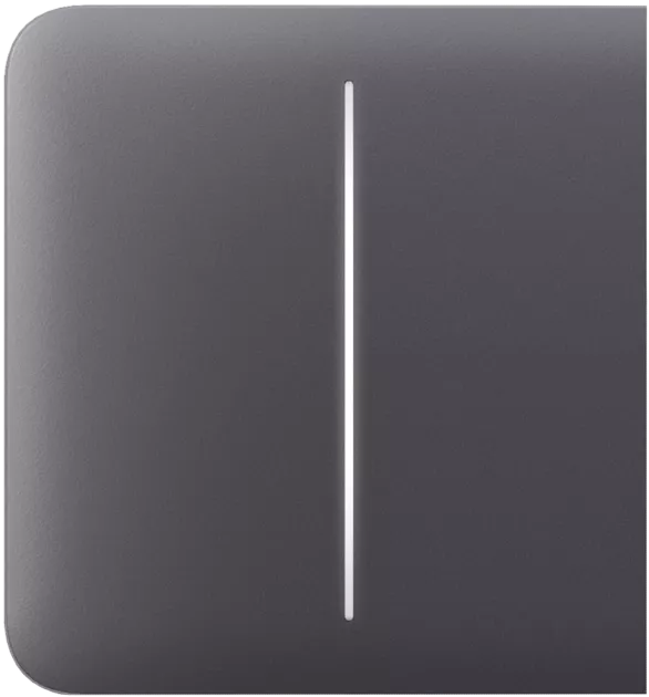 Ajax SideButton (2-gang) graphite Кнопка