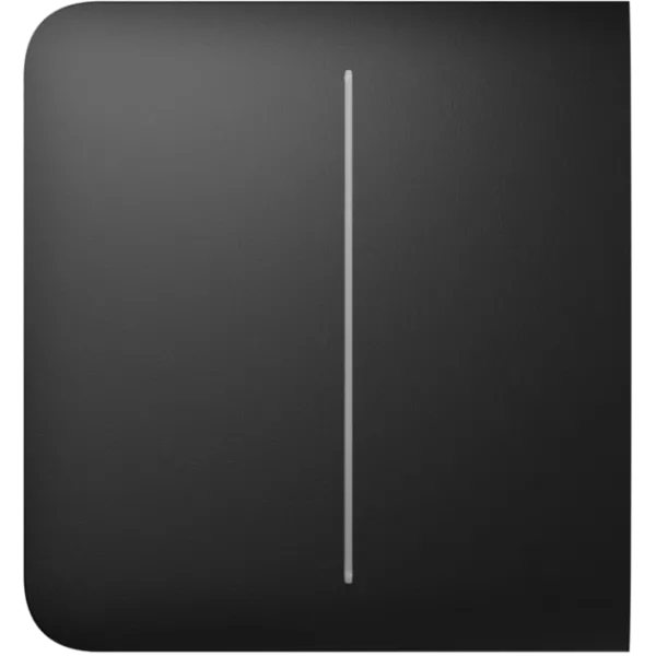 Ajax SideButton (2-gang) for LightSwitch black Бічна кнопка для двоклавішного вимикача