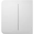 Ajax SideButton (2-gang) for LightSwitch white Боковая кнопка для двухклавишного выключателя