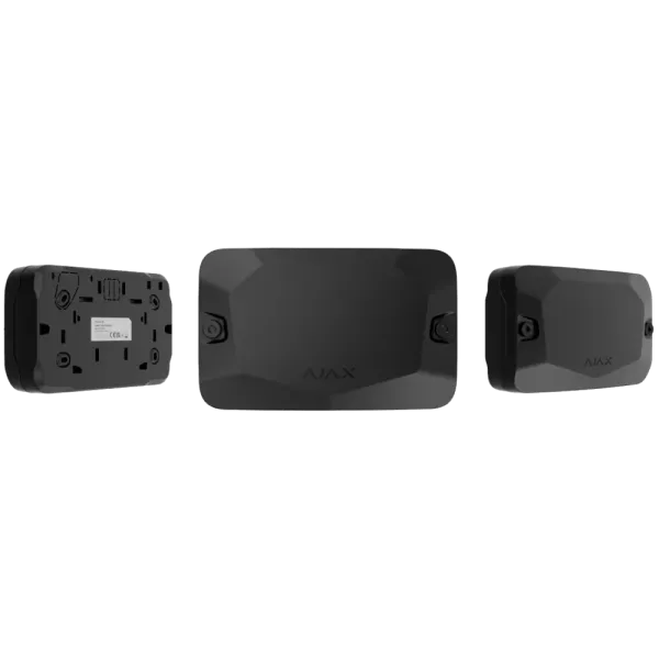 Ajax Case (106х168х56) black Корпус для захищеного дротового під’єднання пристроїв