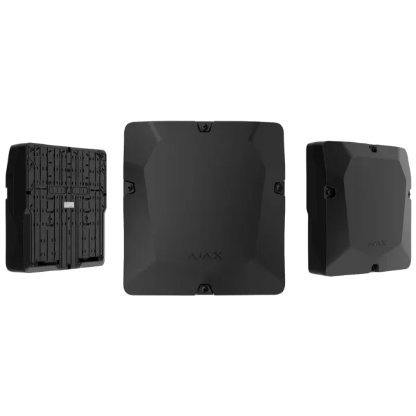 Ajax Case (260х210х93) ASP black Корпус для захищеного дротового під’єднання пристроїв
