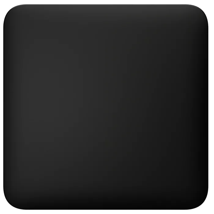 Ajax CenterCover (CP) black Фронтальна панель