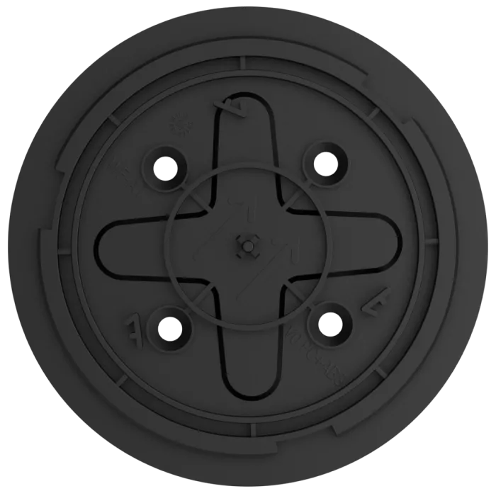 Ajax EN54 FireProtect (Heat/Sounder) black пожежний тепловий зі звуковим оповіщенням Сповіщувач