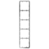 Ajax Frame (5 seats) vertical [55] ASP Рамка для п’яти вимикачів