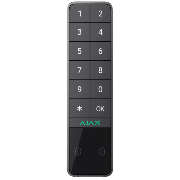 Ajax Keypad Outdoor graphite Бездротова клавіатура
