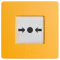 Ajax Manual Call Point (Yellow) ручний бездротовий Сповіщувач