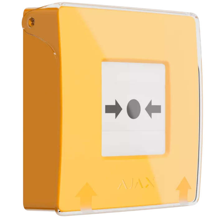 Ajax Manual Call Point (Yellow) ручний бездротовий Сповіщувач