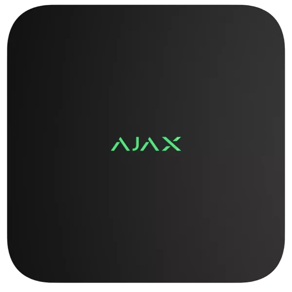Ajax NVR DC (8ch) black Відеореєстратор