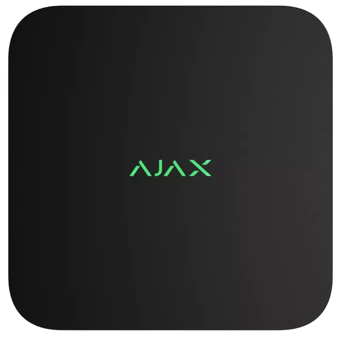 Ajax NVR DC (8ch) black Відеореєстратор