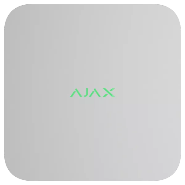 Ajax NVR DC (8ch) white Відеореєстратор
