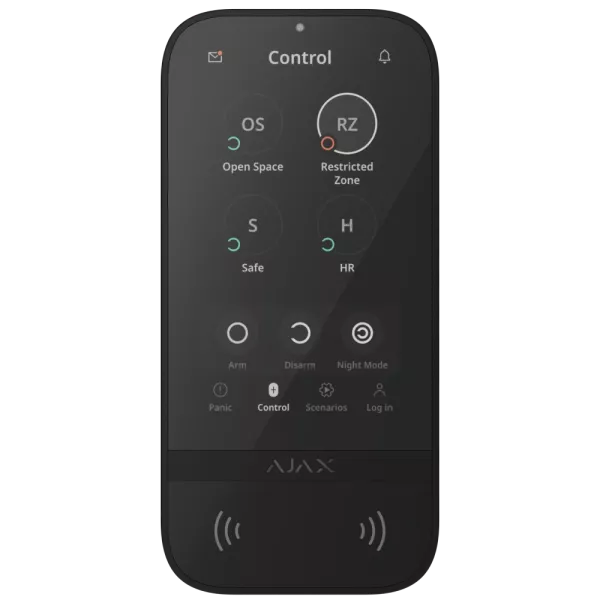 Клавиатура Ajax Superior KeyPad TouchScreen G3 Jeweller black