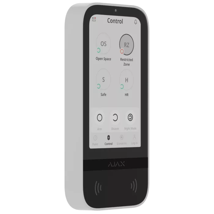 Клавиатура Ajax Superior KeyPad TouchScreen G3 Jeweller white