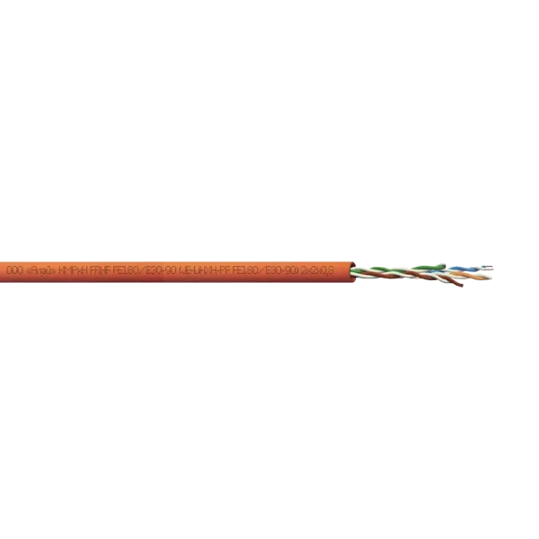 Алай КОРкЕН FRHF FE180/Eк30 (J-HX(St)H-PF FE180) 2х2х0,8 мм(бухта 210м.) Кабель