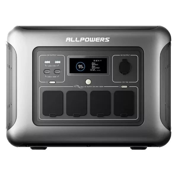ALLPOWERS R1500 LITE 1056 Вт·ч, 1600 Вт Портативная зарядная станция