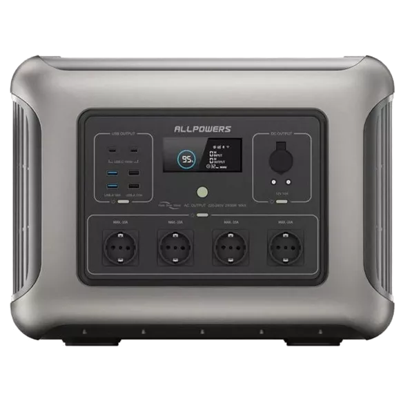 ALLPOWERS R2500 2016 Вт·ч LiFePO4 2500 Вт Портативная зарядная станция