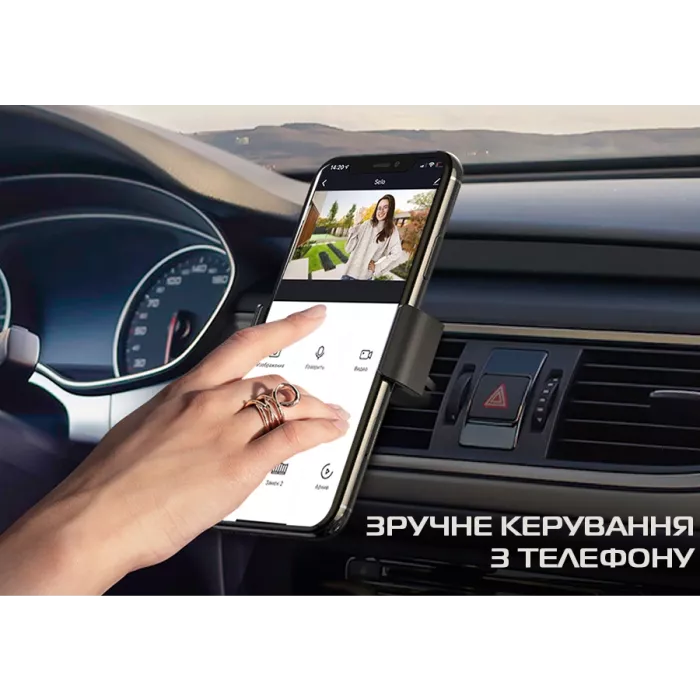 Neolight ALPHA Hybrid + SOLO IPW Graphite с уголком, PoE адаптер для вызовной панели Комплект відеодомофону