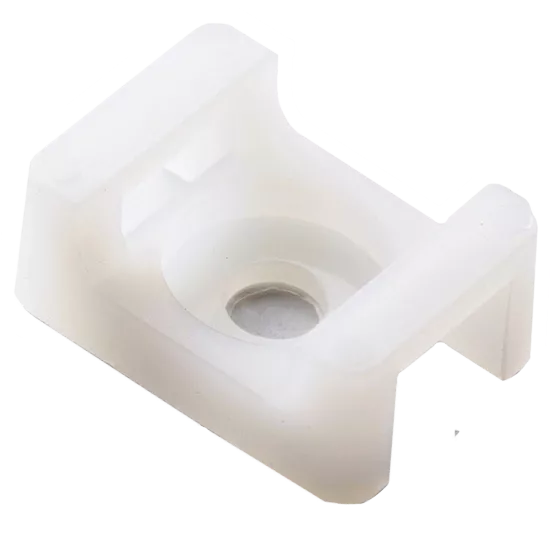 APRO 15х10х7 мм Майданчик Майданчик для кабельної стяжки до 5 мм з отвором (пач. 100 шт.)