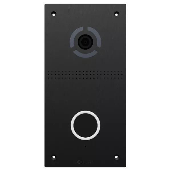 Bas-IP AV-05FD black  IP панель виклику з безконтактною кнопкою виклику