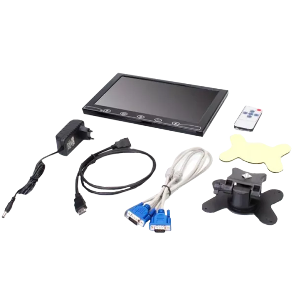 10.1" (AV + VGA + HDMI + BNC) Автомобільний РК-монітор