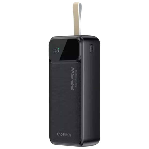 Choetech B730 30 000мА*г Black Повербанк
