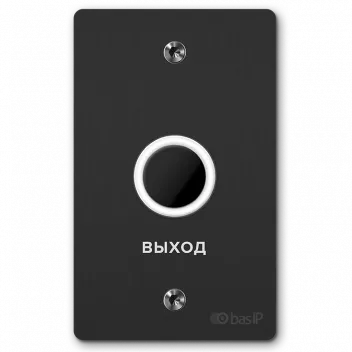 BAS-IP SH-45TU black Безконтактна кнопка виходу