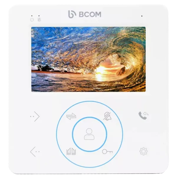 BCOM BD-480 White Відеодомофон