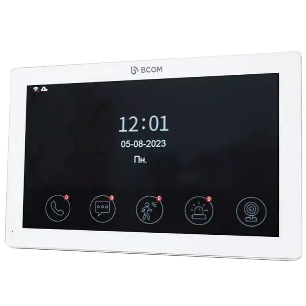 BCOM BD-1070FHD White Відеодомофон