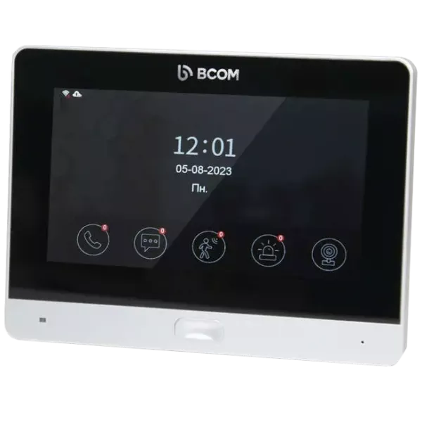 BCOM BD-760FHD/T Silver Відеодомофон