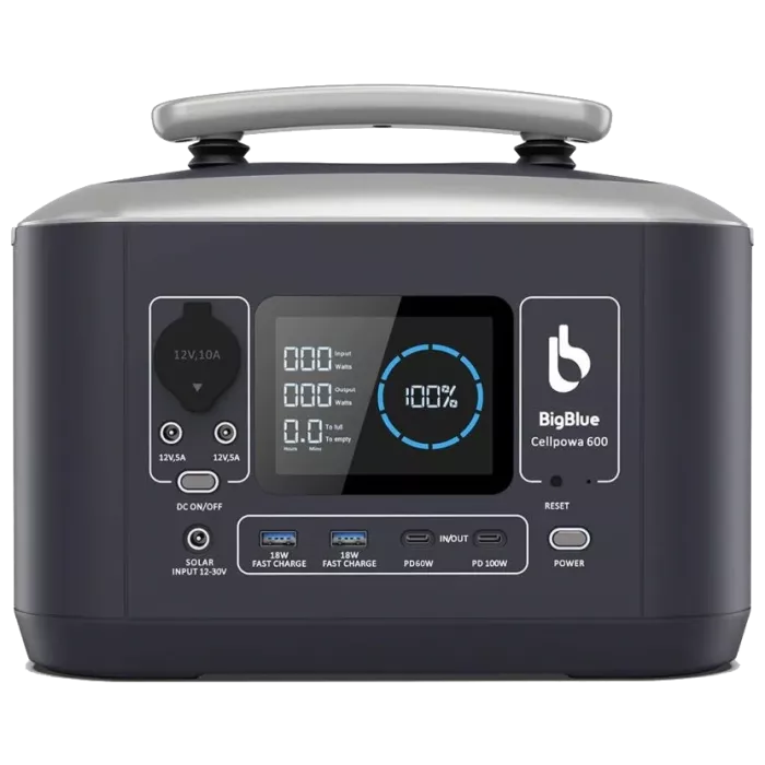 BigBlue CP600 600Вт 537.6 Вт•ч Портативне джерело живлення