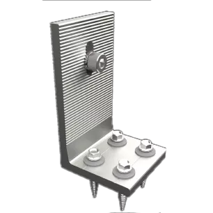 Al D2 L-подібний для бітум черепиці Кронштейн InstallKit