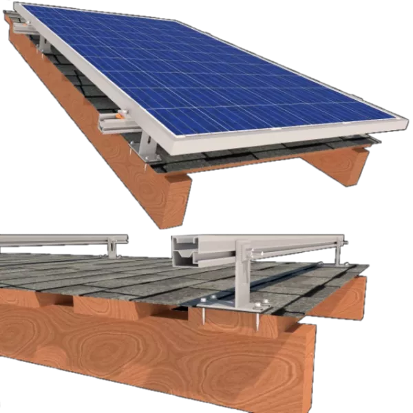 StringSetter SS-XL-B 09 кріплення 9 сонячних панелей до 1145мм бітумна черепиця Комплект