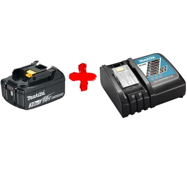 Makita DC18RC (191A24-4) + BL1830B Акумулятор Li-ion + швидкозарядний пристрій