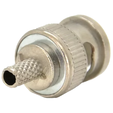 BNC-M - RG-58 crip + желтый наконечник Q100/2500 Разъем