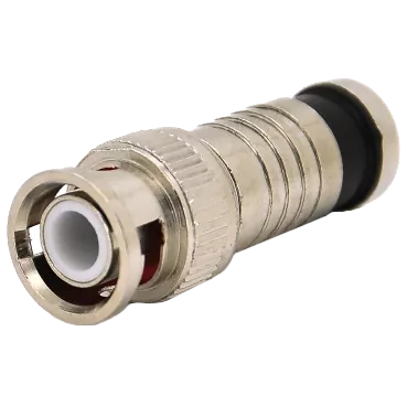 BNC-M компресійний під коаксіальний кабель RG-6 Роз'єм