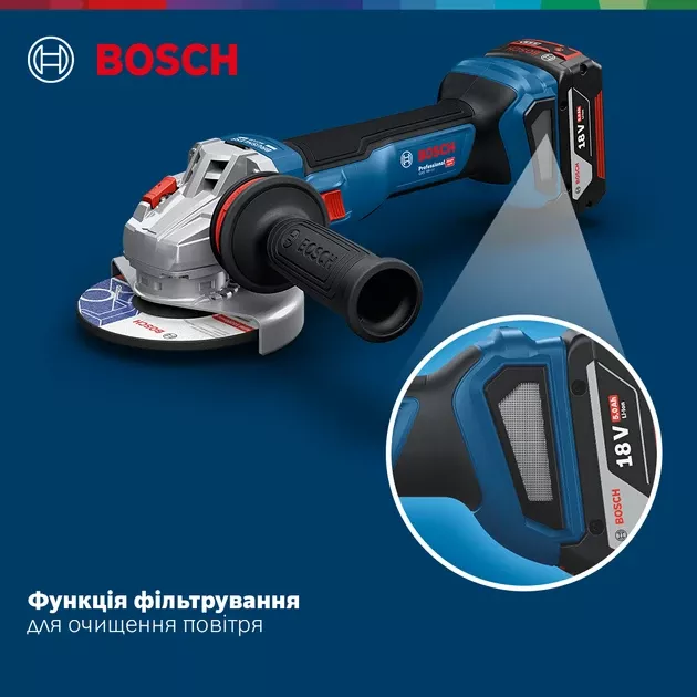 Bosch GWS 18V-11 solo (06019N4100) Кутова шліфмашина