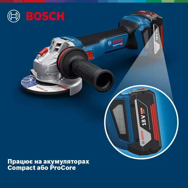 Bosch GWS 18V-11 solo (06019N4100) Кутова шліфмашина
