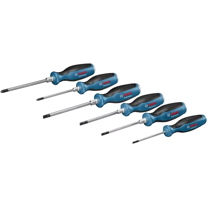 Bosch Professional (060186810R) Набор ручных инструментов с шуруповертом.