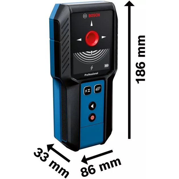 Bosch GMS 120-27 Детектор скрытой проводки