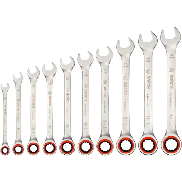 Bosch Professional (1600A02AU0) 10 шт Набір ключів комбінованих