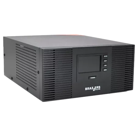 BRAZZERS BRSW-LFP-600 (500Вт) ДБЖ під зовнішній АКБ 12V(LiFePo4/GEL/AGM), струм заряду 10/20A